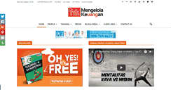 Desktop Screenshot of mengelolakeuangan.com